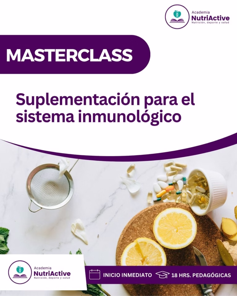 Suplementación para el sistema inmunológico