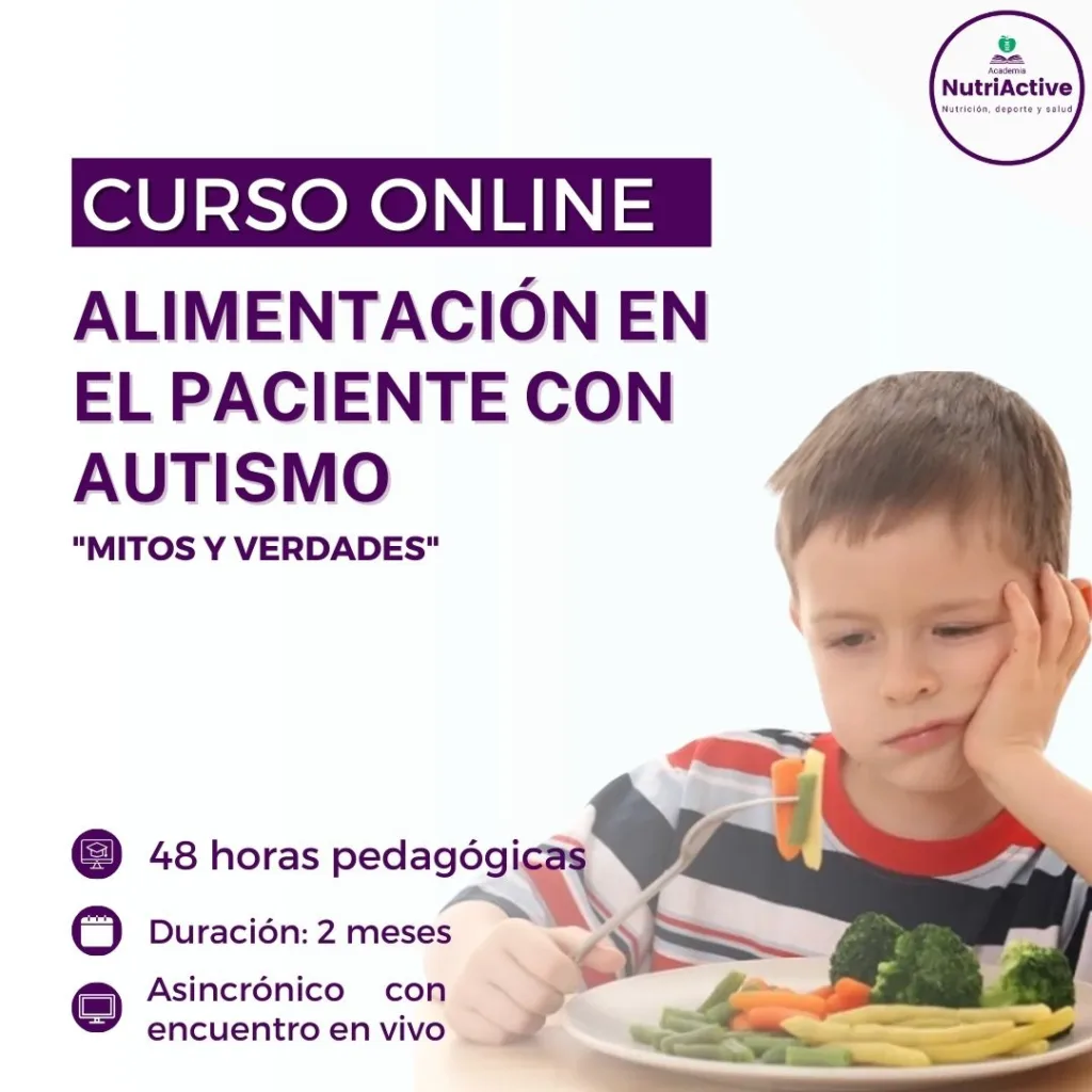 Alimentación en el paciente con autismo: «mitos y verdades» (9º Cohorte) - Academia Nutriactive