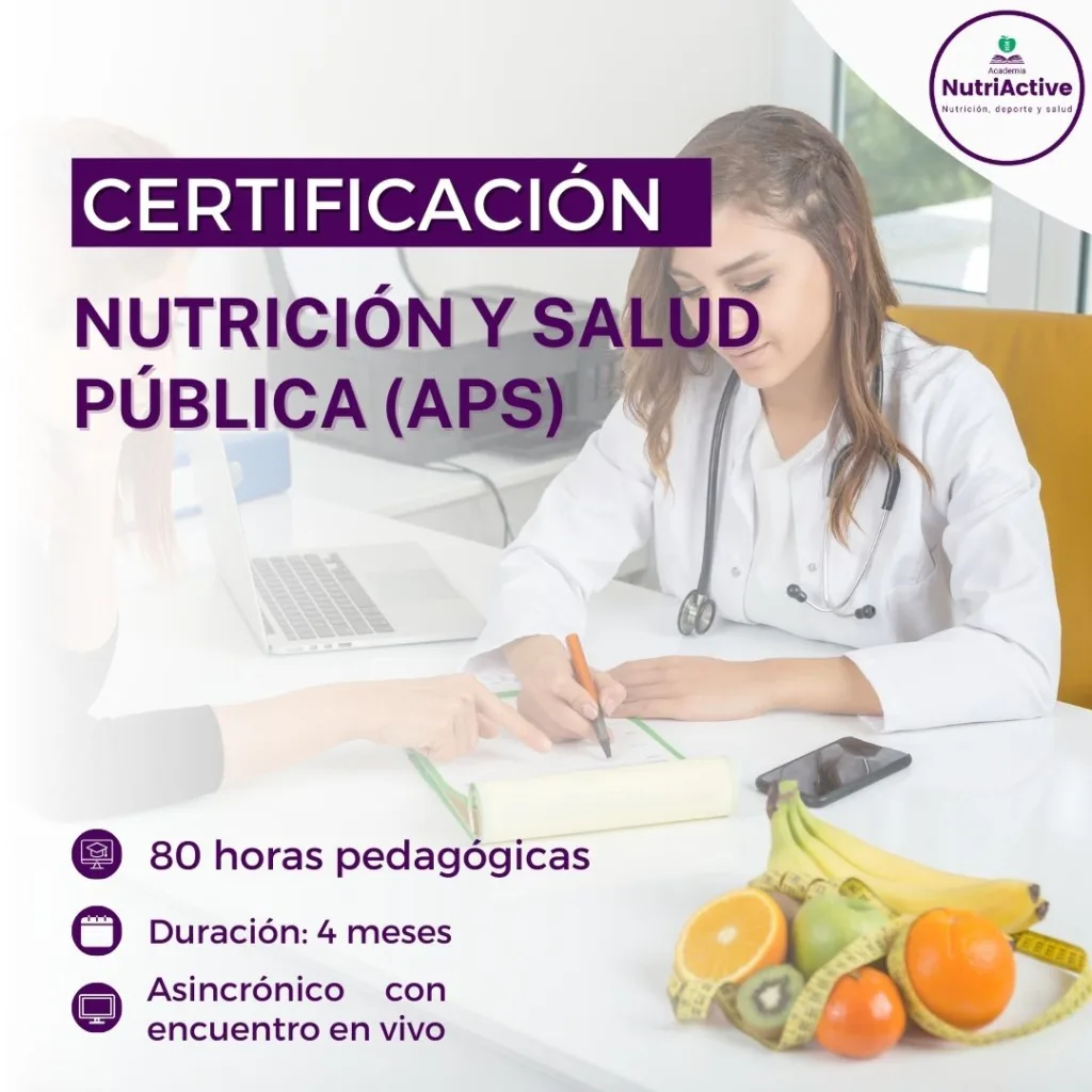 Nutrición y salud pública (APS) - Academia Nutriactive