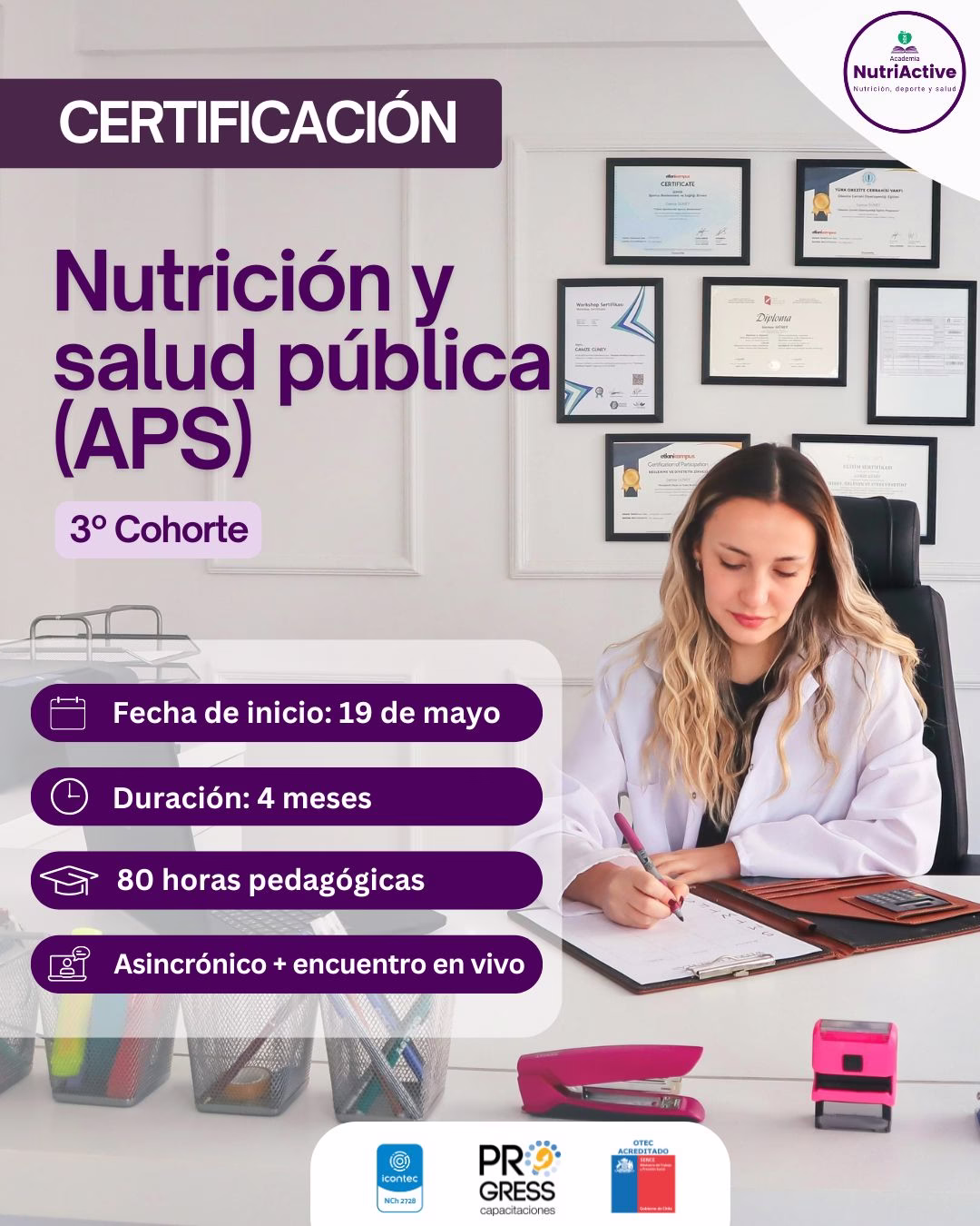 Nutrición y salud pública (APS) (3º Cohorte)