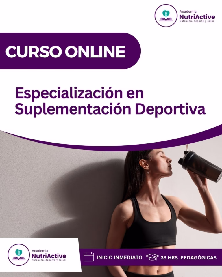 Especialización en Suplementación Deportiva