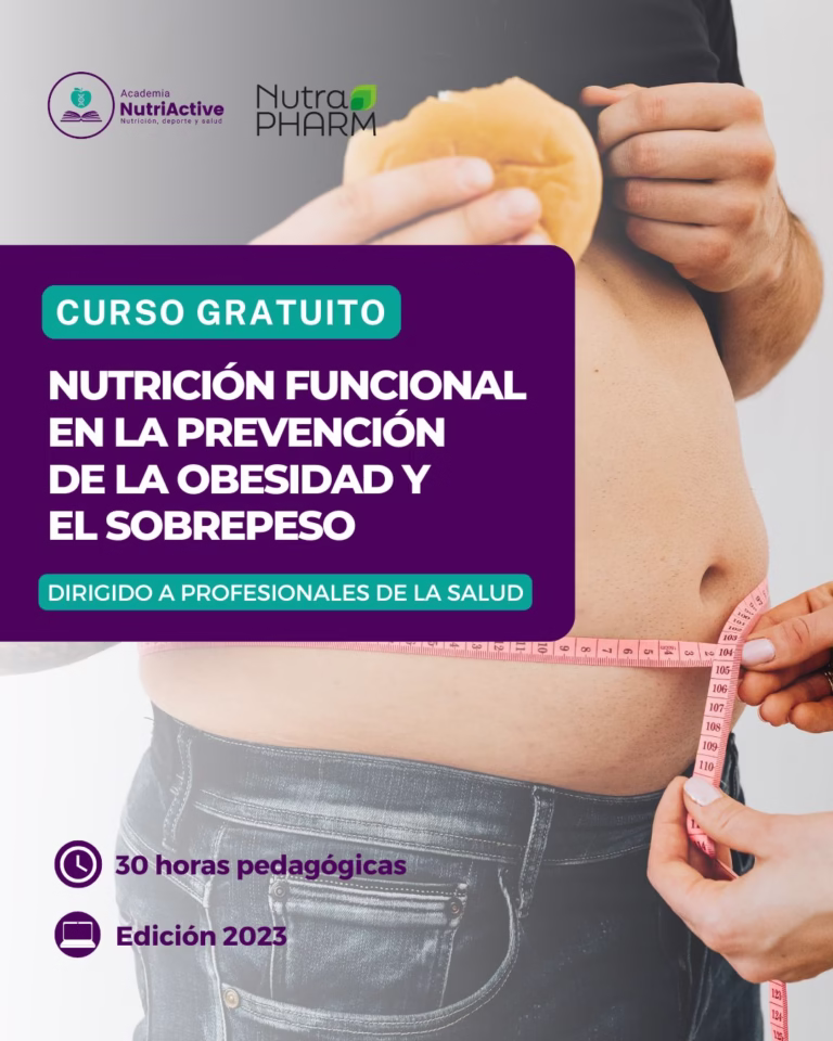 Nutrición funcional en la prevención de la obesidad y el sobrepeso