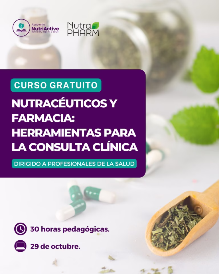 Nutracéuticos y Farmacia: Herramientas para la consulta clínica