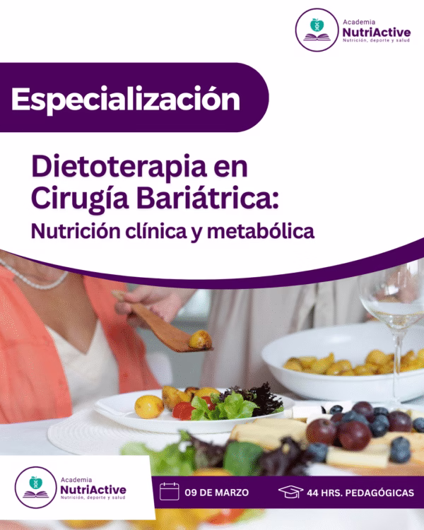 Dietoterapia en Cirugía Bariátrica
