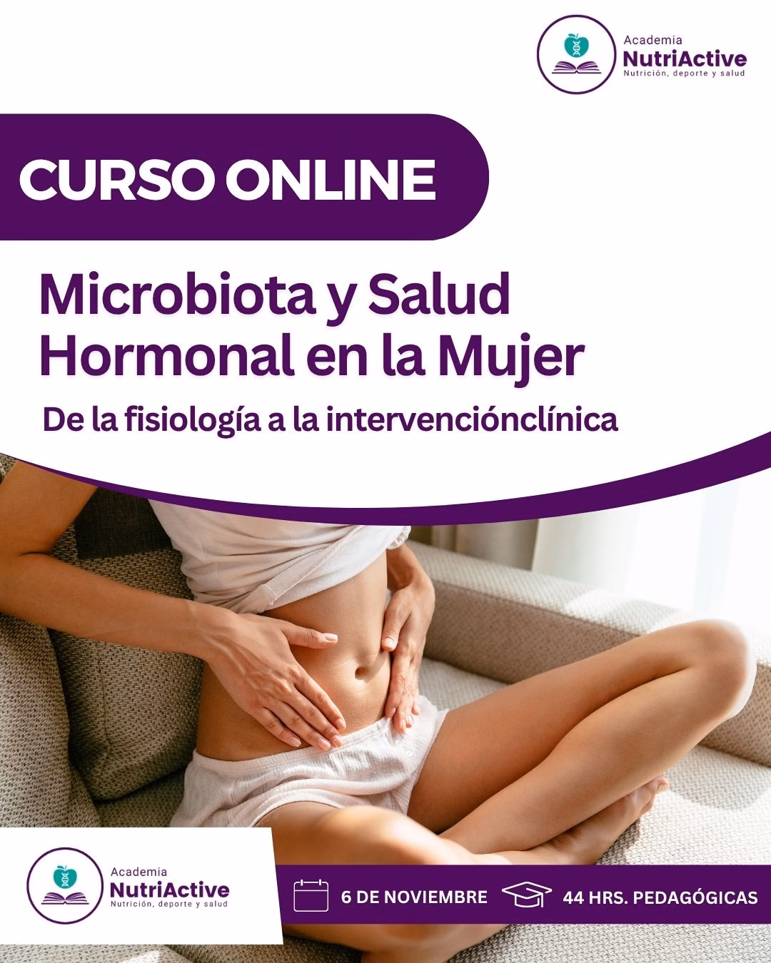 Microbiota y salud hormonal en la mujer: De la fisiología a la intervención clínica